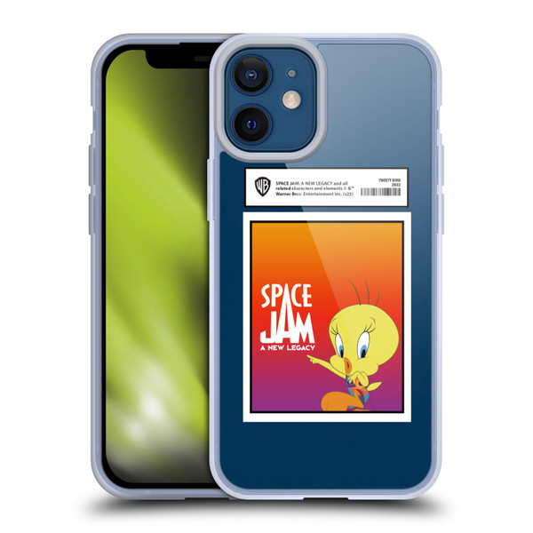 Space Jam: A New Legacy Graphics Tweety Bird Card Soft Gel Case for Apple iPhone 12 Mini