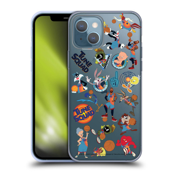Space Jam: A New Legacy Graphics Squad Soft Gel Case for Apple iPhone 13