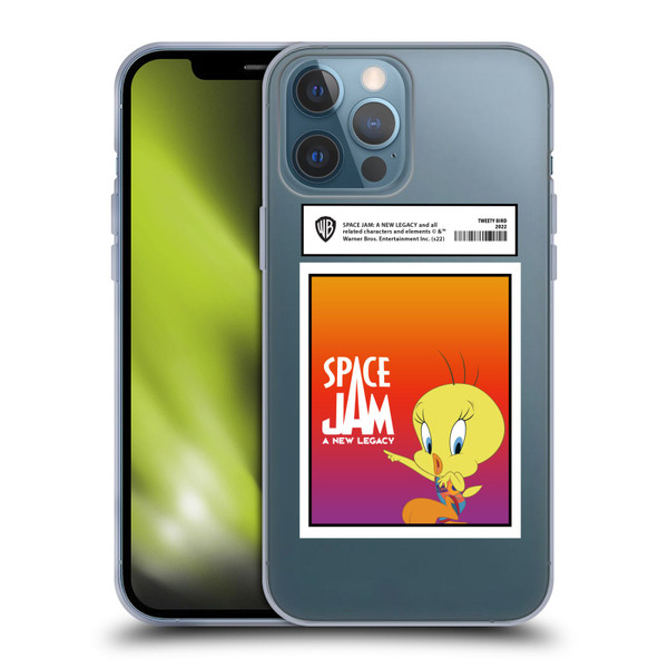 Space Jam: A New Legacy Graphics Tweety Bird Card Soft Gel Case for Apple iPhone 13 Pro Max