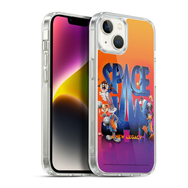 Space Jam: A New Legacy Graphics Poster Soft Gel Case for Apple iPhone 14 Plus & MagSafe