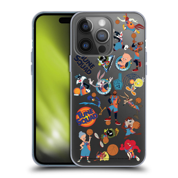 Space Jam: A New Legacy Graphics Squad Soft Gel Case for Apple iPhone 14 Pro