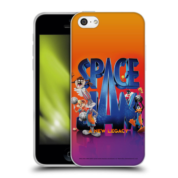 Space Jam: A New Legacy Graphics Poster Soft Gel Case for Apple iPhone 5c
