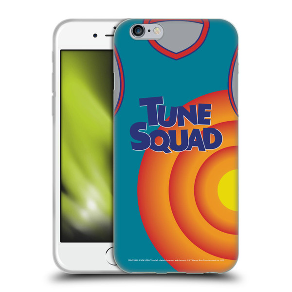 Space Jam: A New Legacy Graphics Jersey Soft Gel Case for Apple iPhone 6 / iPhone 6s