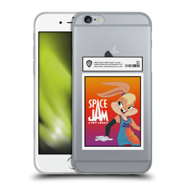 Space Jam: A New Legacy Graphics Lola Card Soft Gel Case for Apple iPhone 6 / iPhone 6s