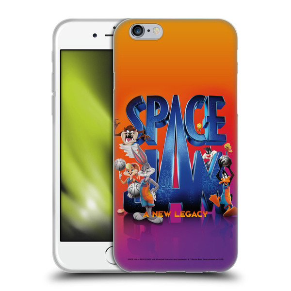 Space Jam: A New Legacy Graphics Poster Soft Gel Case for Apple iPhone 6 / iPhone 6s