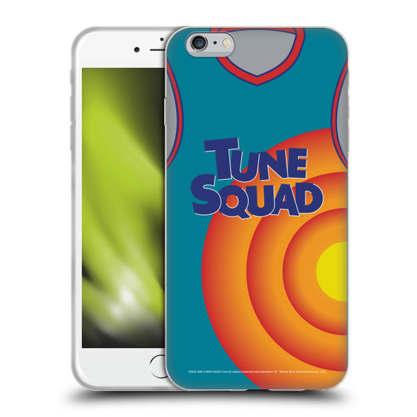 Space Jam: A New Legacy Graphics Jersey Soft Gel Case for Apple iPhone 6 Plus / iPhone 6s Plus
