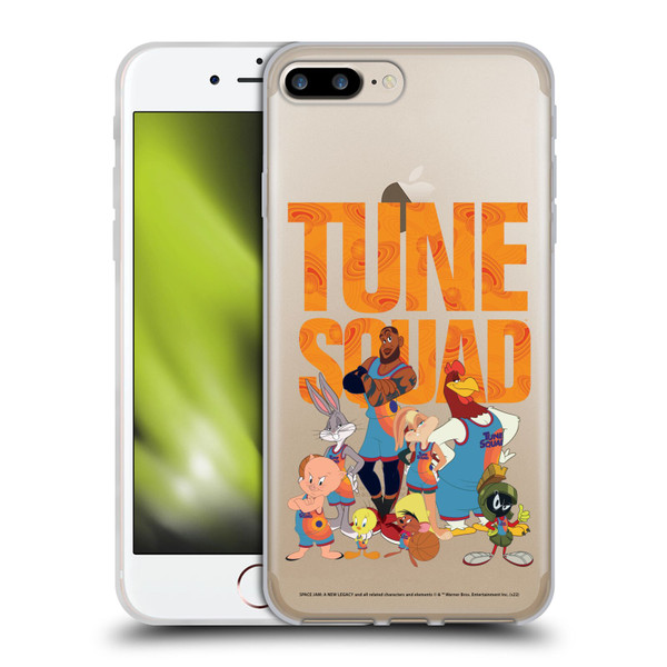 Space Jam: A New Legacy Graphics Tune Squad Soft Gel Case for Apple iPhone 7 Plus / iPhone 8 Plus