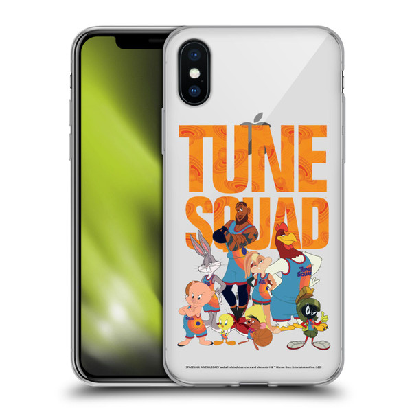 Space Jam: A New Legacy Graphics Tune Squad Soft Gel Case for Apple iPhone X / iPhone XS