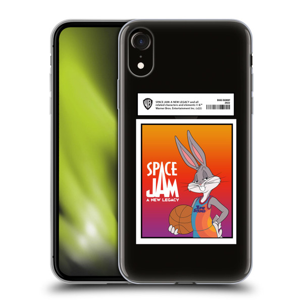 Space Jam: A New Legacy Graphics Bugs Bunny Card Soft Gel Case for Apple iPhone XR