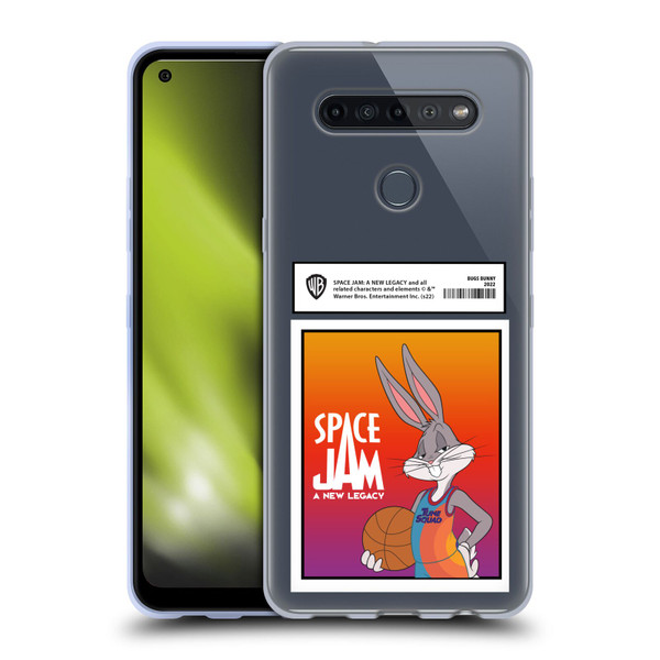 Space Jam: A New Legacy Graphics Bugs Bunny Card Soft Gel Case for LG K51S