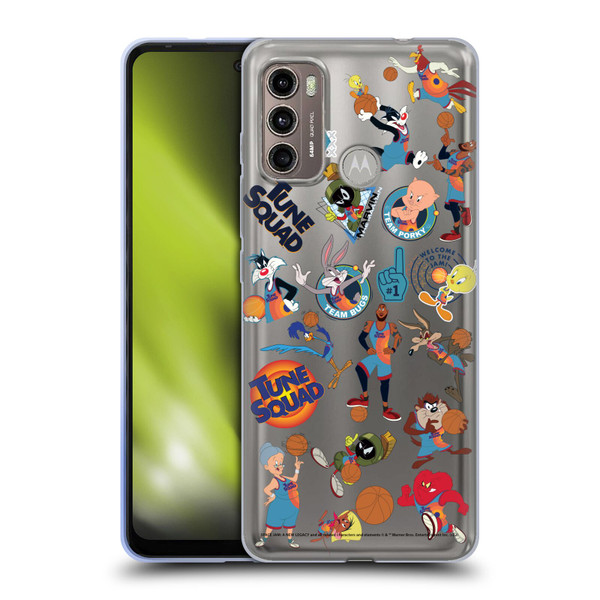 Space Jam: A New Legacy Graphics Squad Soft Gel Case for Motorola Moto G60 / Moto G40 Fusion