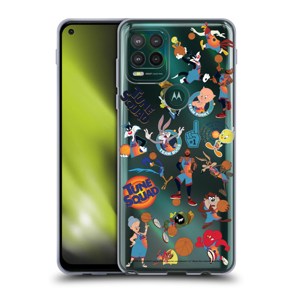 Space Jam: A New Legacy Graphics Squad Soft Gel Case for Motorola Moto G Stylus 5G 2021