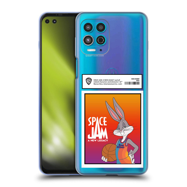 Space Jam: A New Legacy Graphics Bugs Bunny Card Soft Gel Case for Motorola Moto G100