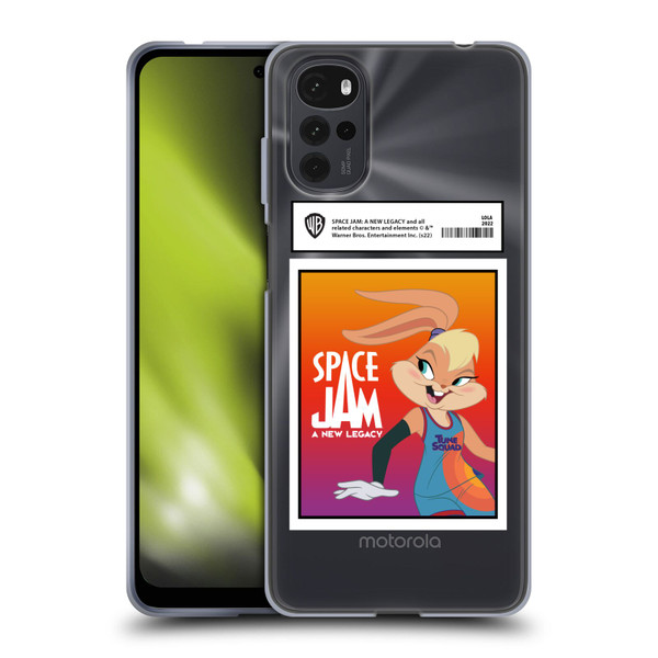 Space Jam: A New Legacy Graphics Lola Card Soft Gel Case for Motorola Moto G22