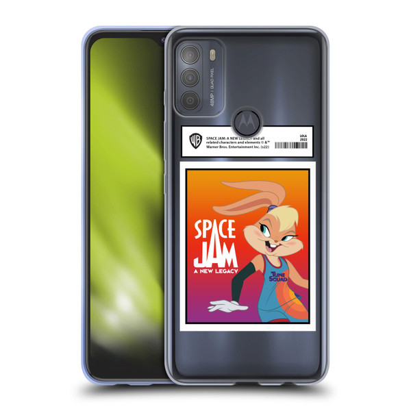 Space Jam: A New Legacy Graphics Lola Card Soft Gel Case for Motorola Moto G50
