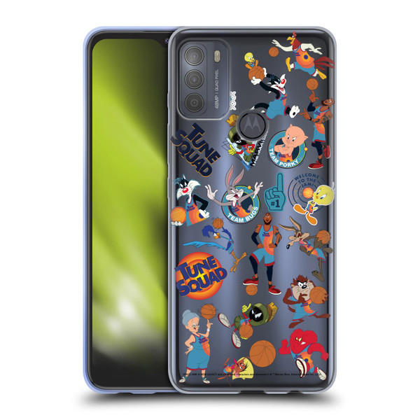 Space Jam: A New Legacy Graphics Squad Soft Gel Case for Motorola Moto G50