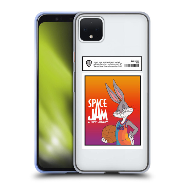 Space Jam: A New Legacy Graphics Bugs Bunny Card Soft Gel Case for Google Pixel 4 XL