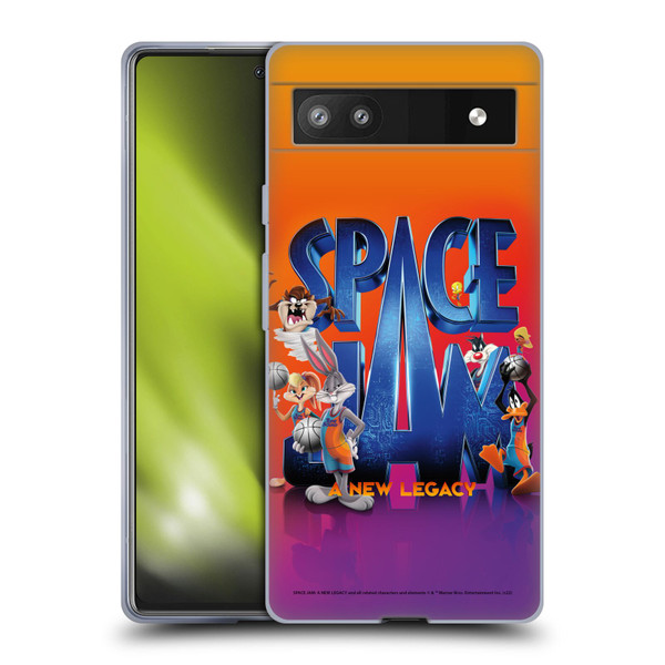 Space Jam: A New Legacy Graphics Poster Soft Gel Case for Google Pixel 6a