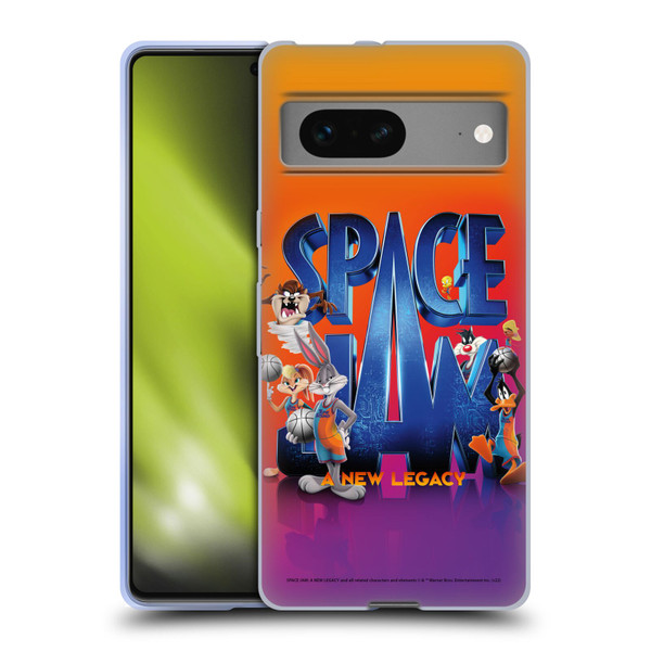 Space Jam: A New Legacy Graphics Poster Soft Gel Case for Google Pixel 7