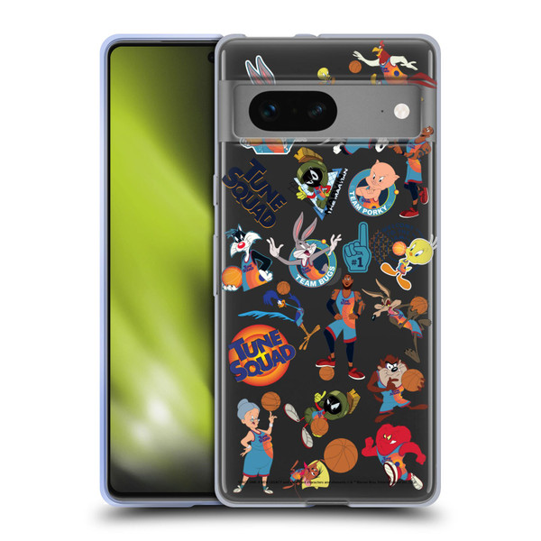 Space Jam: A New Legacy Graphics Squad Soft Gel Case for Google Pixel 7