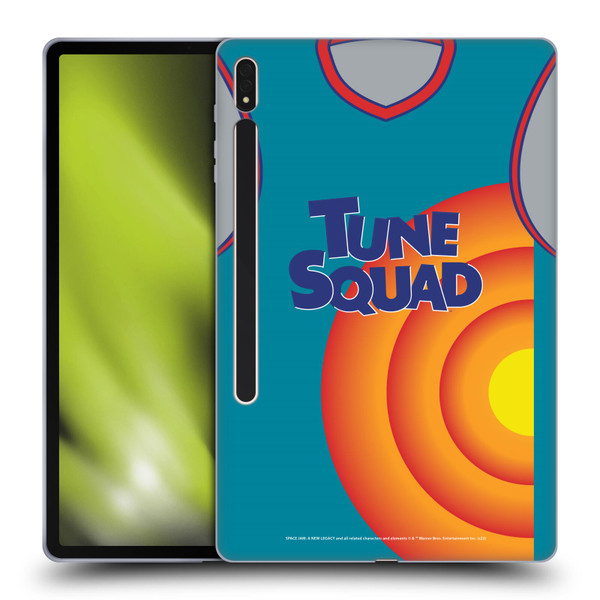 Space Jam: A New Legacy Graphics Jersey Soft Gel Case for Samsung Galaxy Tab S8 Plus