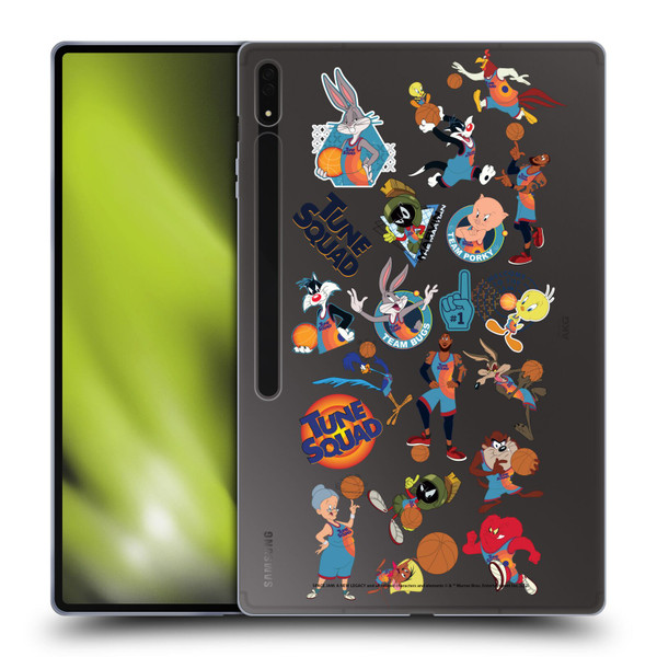 Space Jam: A New Legacy Graphics Squad Soft Gel Case for Samsung Galaxy Tab S8 Ultra