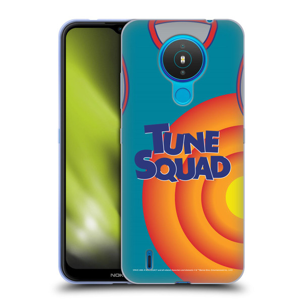 Space Jam: A New Legacy Graphics Jersey Soft Gel Case for Nokia 1.4