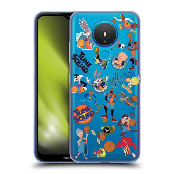 Space Jam: A New Legacy Graphics Squad Soft Gel Case for Nokia 1.4