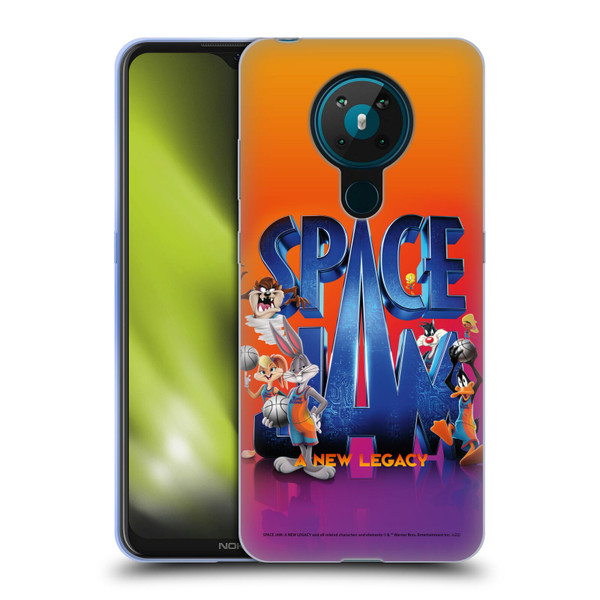 Space Jam: A New Legacy Graphics Poster Soft Gel Case for Nokia 5.3