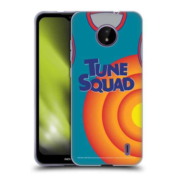 Space Jam: A New Legacy Graphics Jersey Soft Gel Case for Nokia C10 / C20