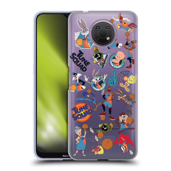 Space Jam: A New Legacy Graphics Squad Soft Gel Case for Nokia G10
