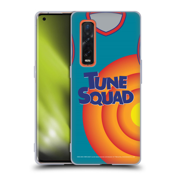 Space Jam: A New Legacy Graphics Jersey Soft Gel Case for OPPO Find X2 Pro 5G