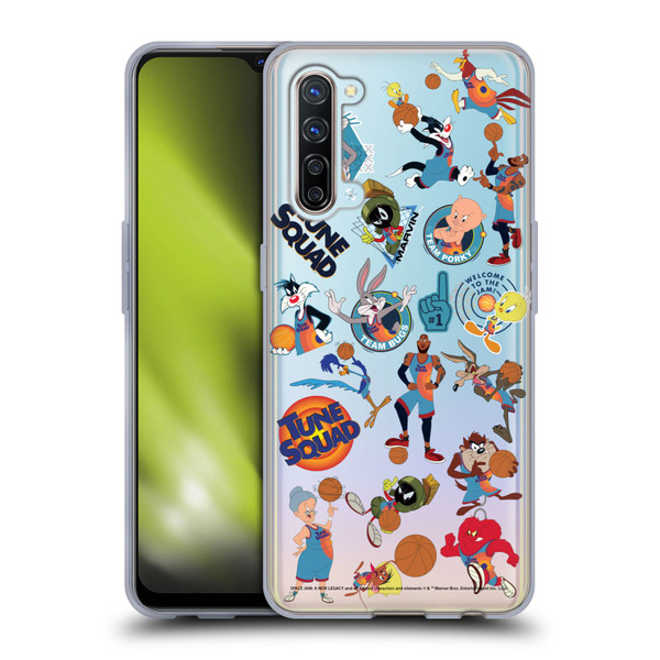 Space Jam: A New Legacy Graphics Squad Soft Gel Case for OPPO Find X2 Lite 5G
