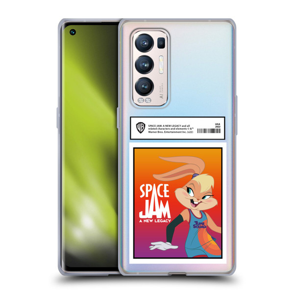 Space Jam: A New Legacy Graphics Lola Card Soft Gel Case for OPPO Find X3 Neo / Reno5 Pro+ 5G