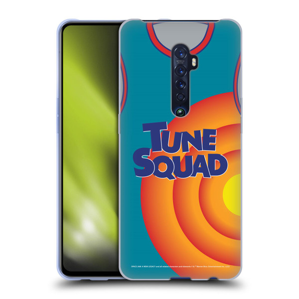 Space Jam: A New Legacy Graphics Jersey Soft Gel Case for OPPO Reno 2