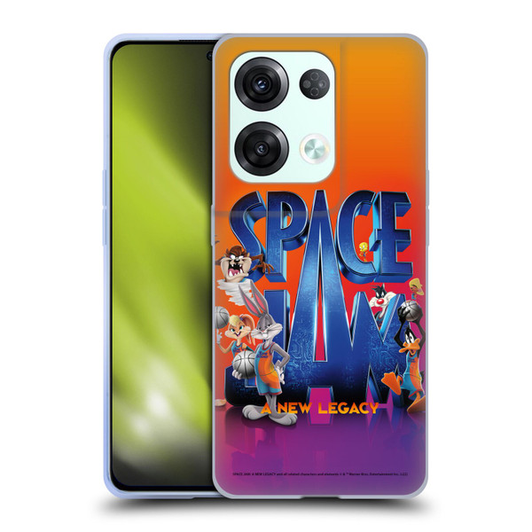 Space Jam: A New Legacy Graphics Poster Soft Gel Case for OPPO Reno8 Pro