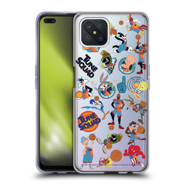 Space Jam: A New Legacy Graphics Squad Soft Gel Case for OPPO Reno4 Z 5G