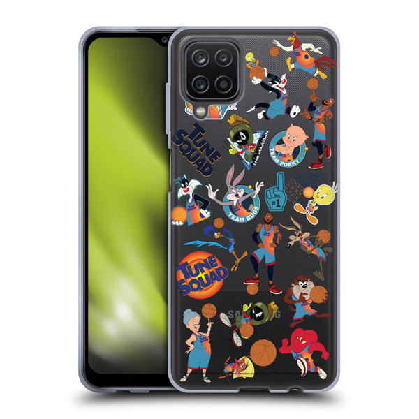 Space Jam: A New Legacy Graphics Squad Soft Gel Case for Samsung Galaxy A12 (2020)