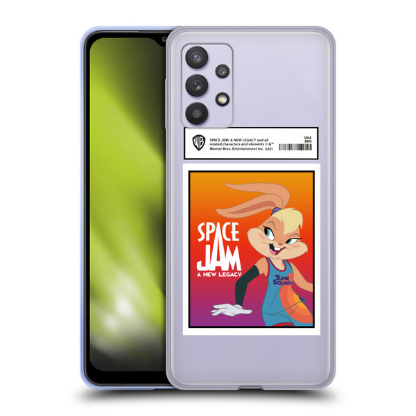 Space Jam: A New Legacy Graphics Lola Card Soft Gel Case for Samsung Galaxy A32 5G / M32 5G (2021)