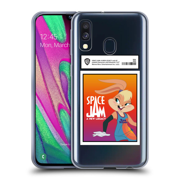 Space Jam: A New Legacy Graphics Lola Card Soft Gel Case for Samsung Galaxy A40 (2019)