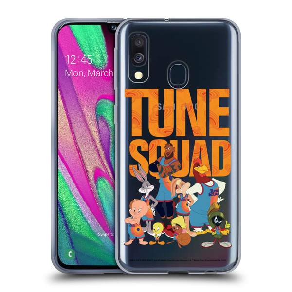 Space Jam: A New Legacy Graphics Tune Squad Soft Gel Case for Samsung Galaxy A40 (2019)