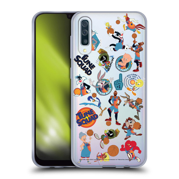 Space Jam: A New Legacy Graphics Squad Soft Gel Case for Samsung Galaxy A50/A30s (2019)