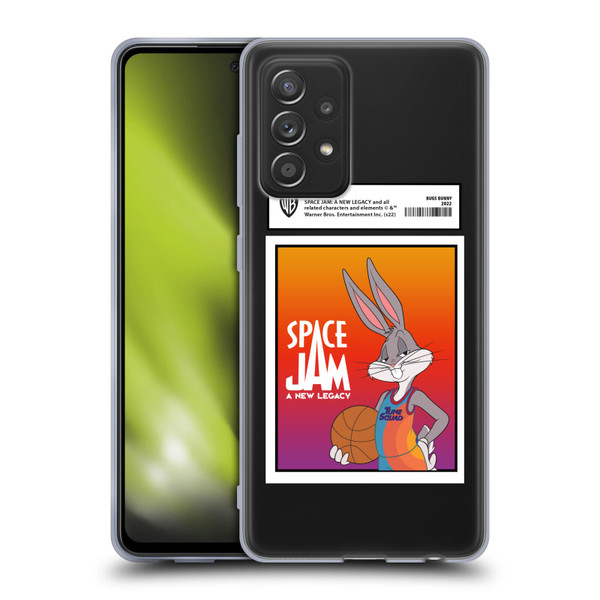 Space Jam: A New Legacy Graphics Bugs Bunny Card Soft Gel Case for Samsung Galaxy A52 / A52s / 5G (2021)