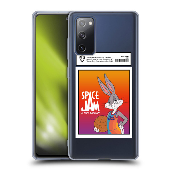 Space Jam: A New Legacy Graphics Bugs Bunny Card Soft Gel Case for Samsung Galaxy S20 FE / 5G