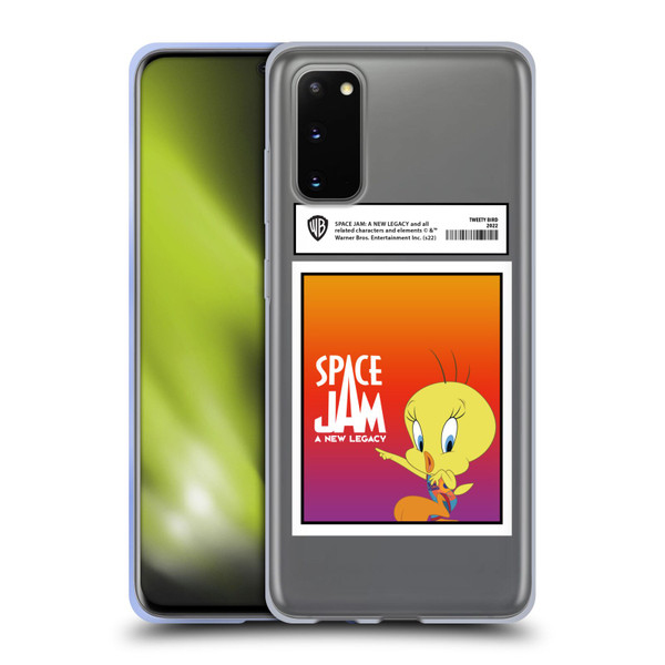 Space Jam: A New Legacy Graphics Tweety Bird Card Soft Gel Case for Samsung Galaxy S20 / S20 5G