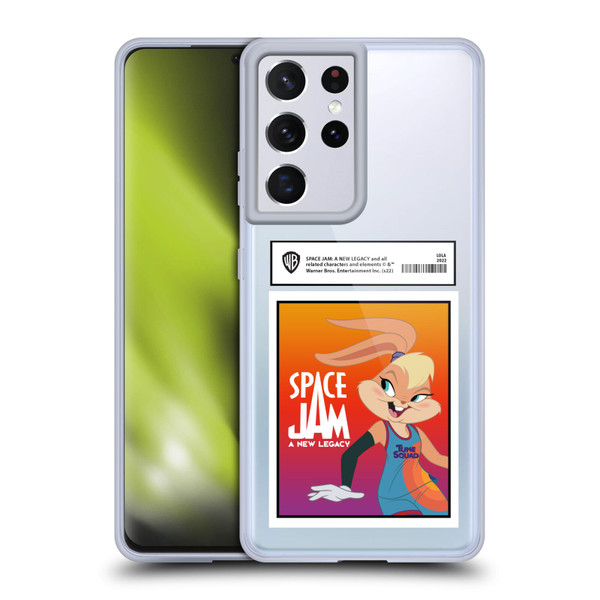 Space Jam: A New Legacy Graphics Lola Card Soft Gel Case for Samsung Galaxy S21 Ultra 5G
