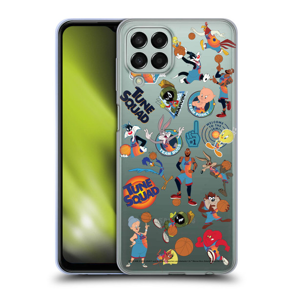 Space Jam: A New Legacy Graphics Squad Soft Gel Case for Samsung Galaxy M33 (2022)