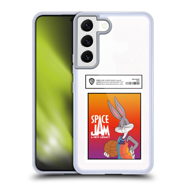 Space Jam: A New Legacy Graphics Bugs Bunny Card Soft Gel Case for Samsung Galaxy S22 5G