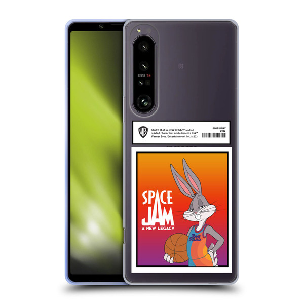 Space Jam: A New Legacy Graphics Bugs Bunny Card Soft Gel Case for Sony Xperia 1 IV