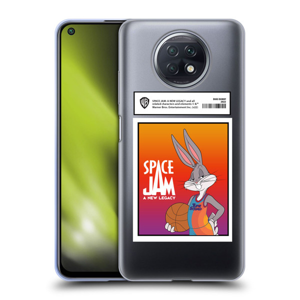 Space Jam: A New Legacy Graphics Bugs Bunny Card Soft Gel Case for Xiaomi Redmi Note 9T 5G
